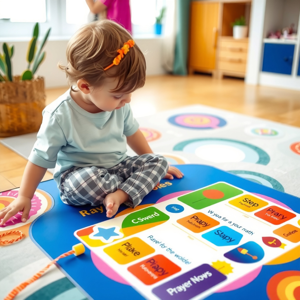 My Salah Mat Educational Interactive Prayer Mat - Image 2