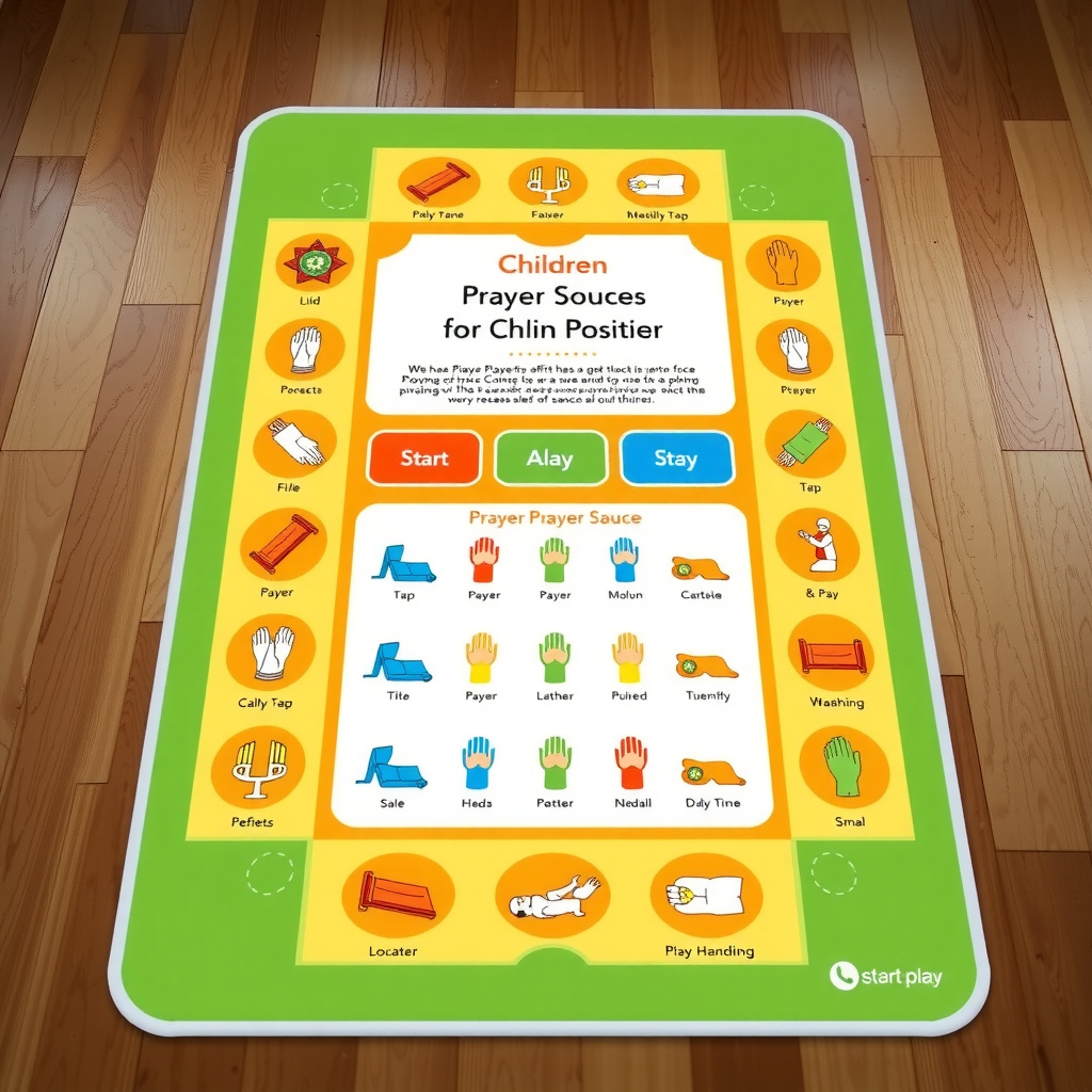 My Salah Mat Educational Interactive Prayer Mat